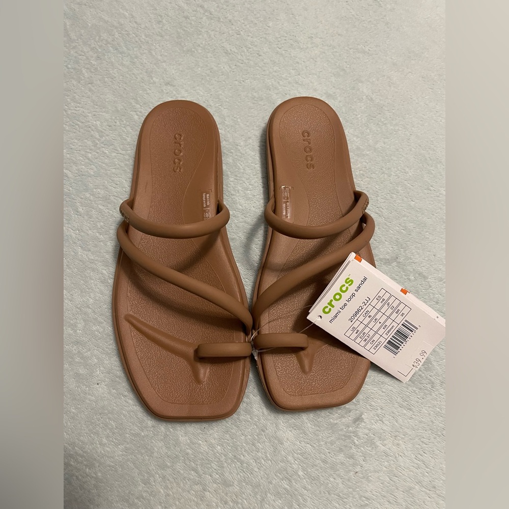 CROCS Women's Tan Sandals